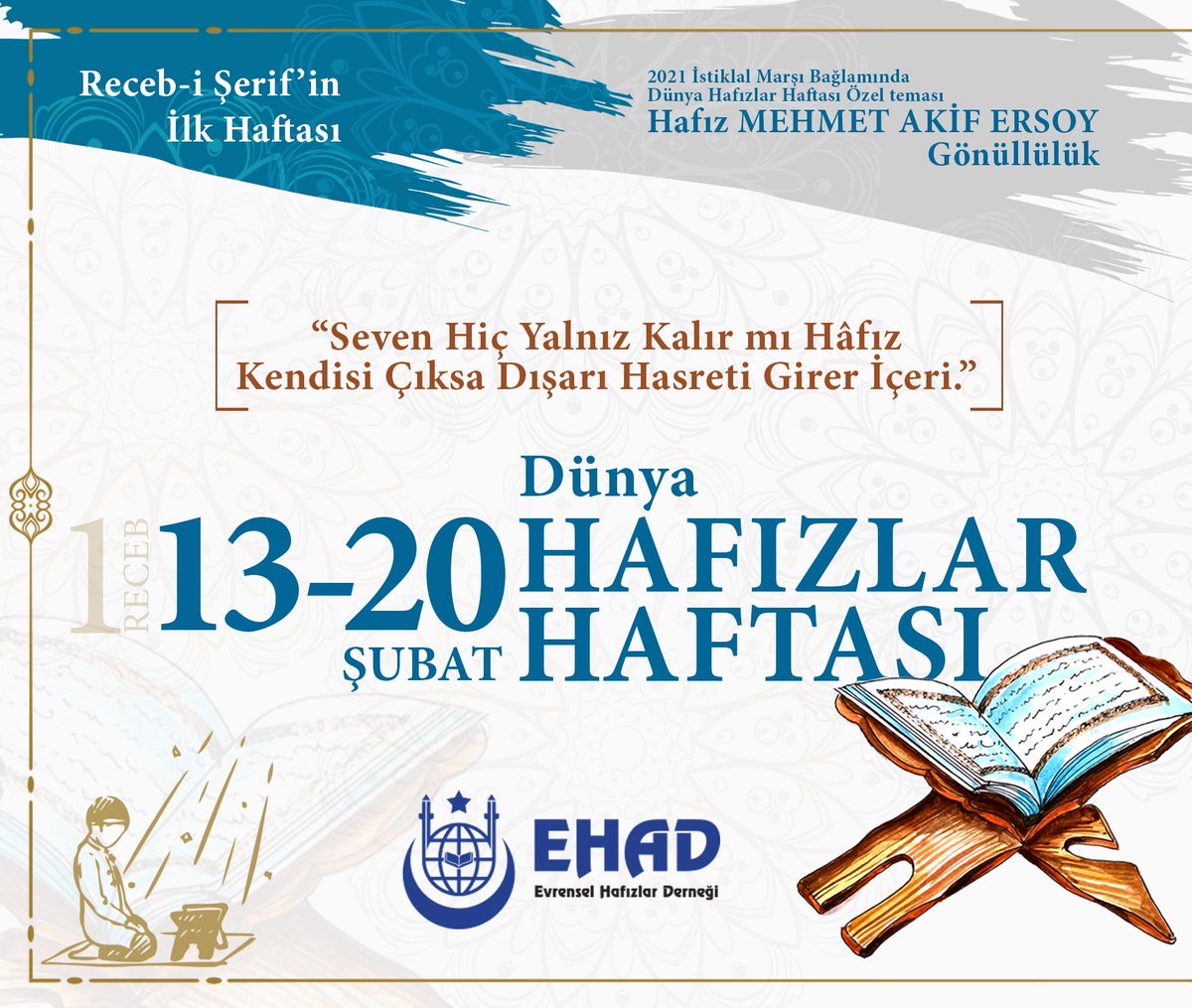 EHAD Dünya Hafızlar Haftası 2021